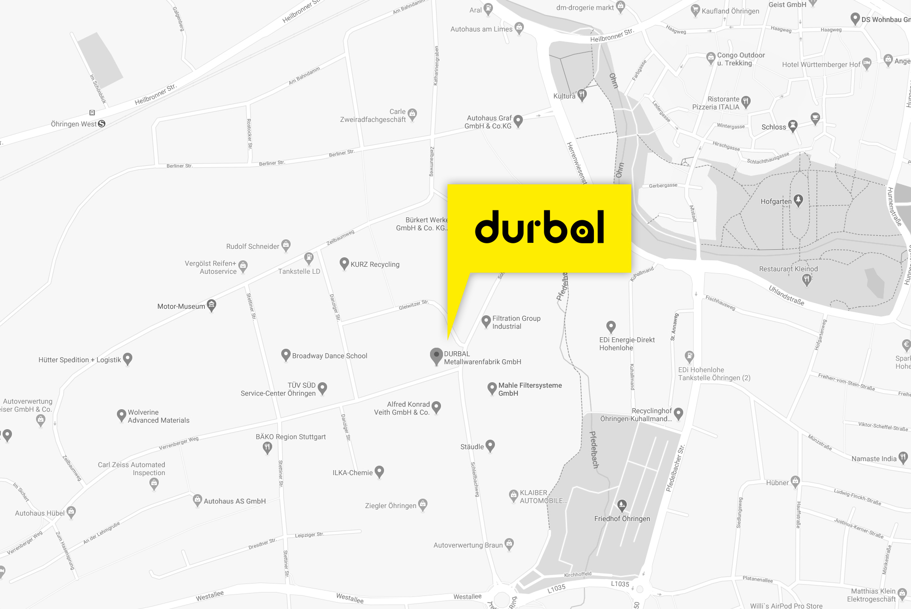 durbal map
